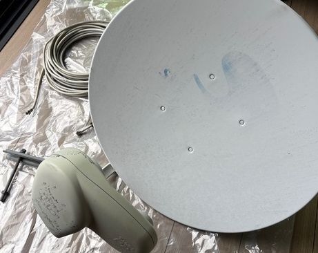 ■即決■MASPROマスプロBS対応スカパーマルチ衛(wèi)星アンテナ 110度CS/BS放送用SP-AM400Mアンテナマスト付一式■