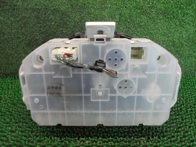 4EN9016DE2 ) マツダ デミオ DE3FS 純正スピードメーターパネル　走行距離97947km