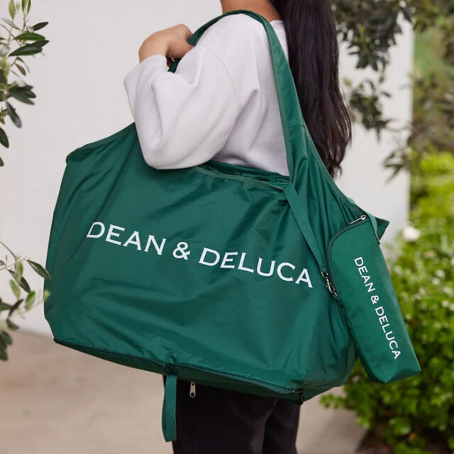 GLOW グロー 2022年 8月號(hào) 【付録】 DEAN ＆ DELUCA レジかご買物バッグ ＆ 保冷ボトルホルダー 未開封