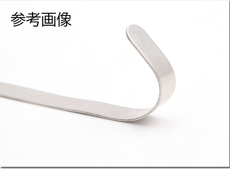 レザークラフト ブレスレット芯金 ( 幅10㎜　長(zhǎng)さ170㎜ )（商品番號(hào)07-2）