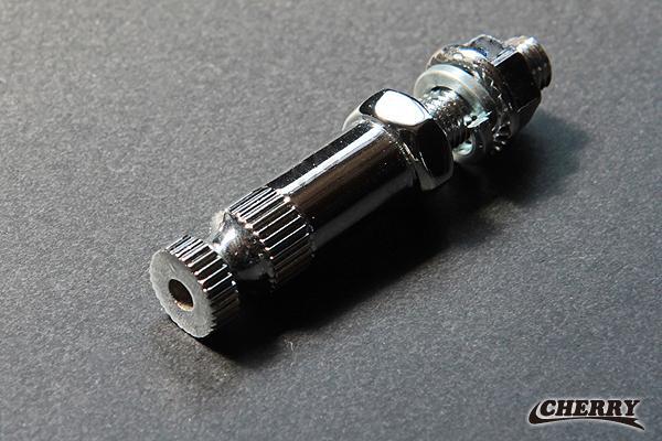 【283】汎用 ウインカーステー1本 アルミ制 メッキ M10x46相當(dāng)
