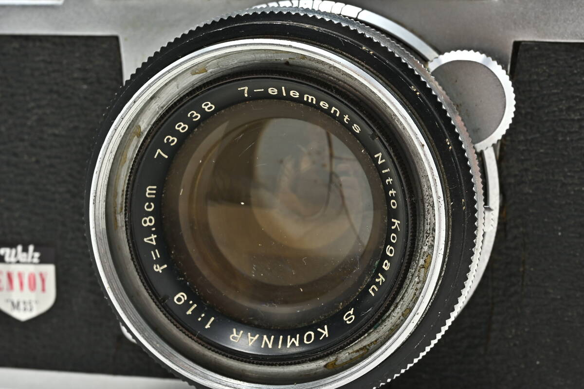 1G-820 WalzwarutsuENVOY M-35 ручной диапазон фокусировки compact пленочный фотоаппарат 