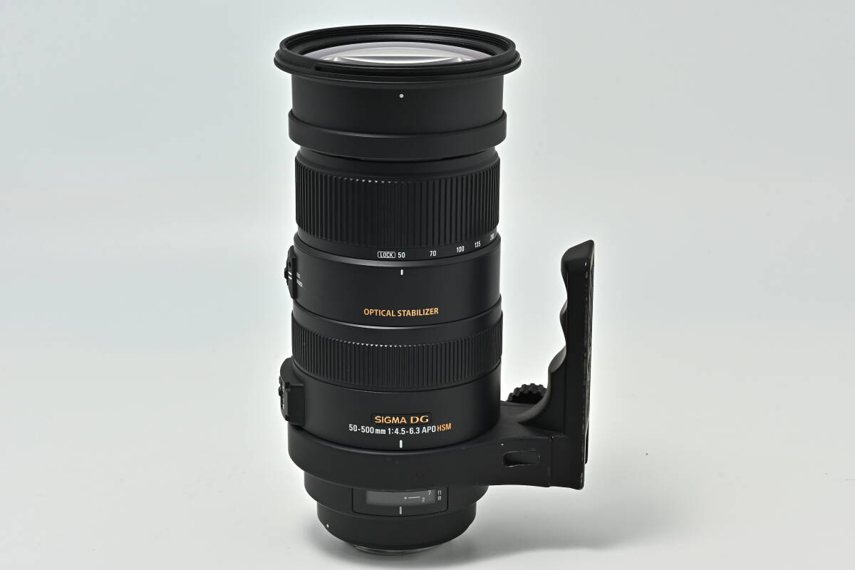 1J-491 SIGMA シグマ DG 50-500mm f/4.5-6.3 APO HSM Canon オートフォーカス レンズ