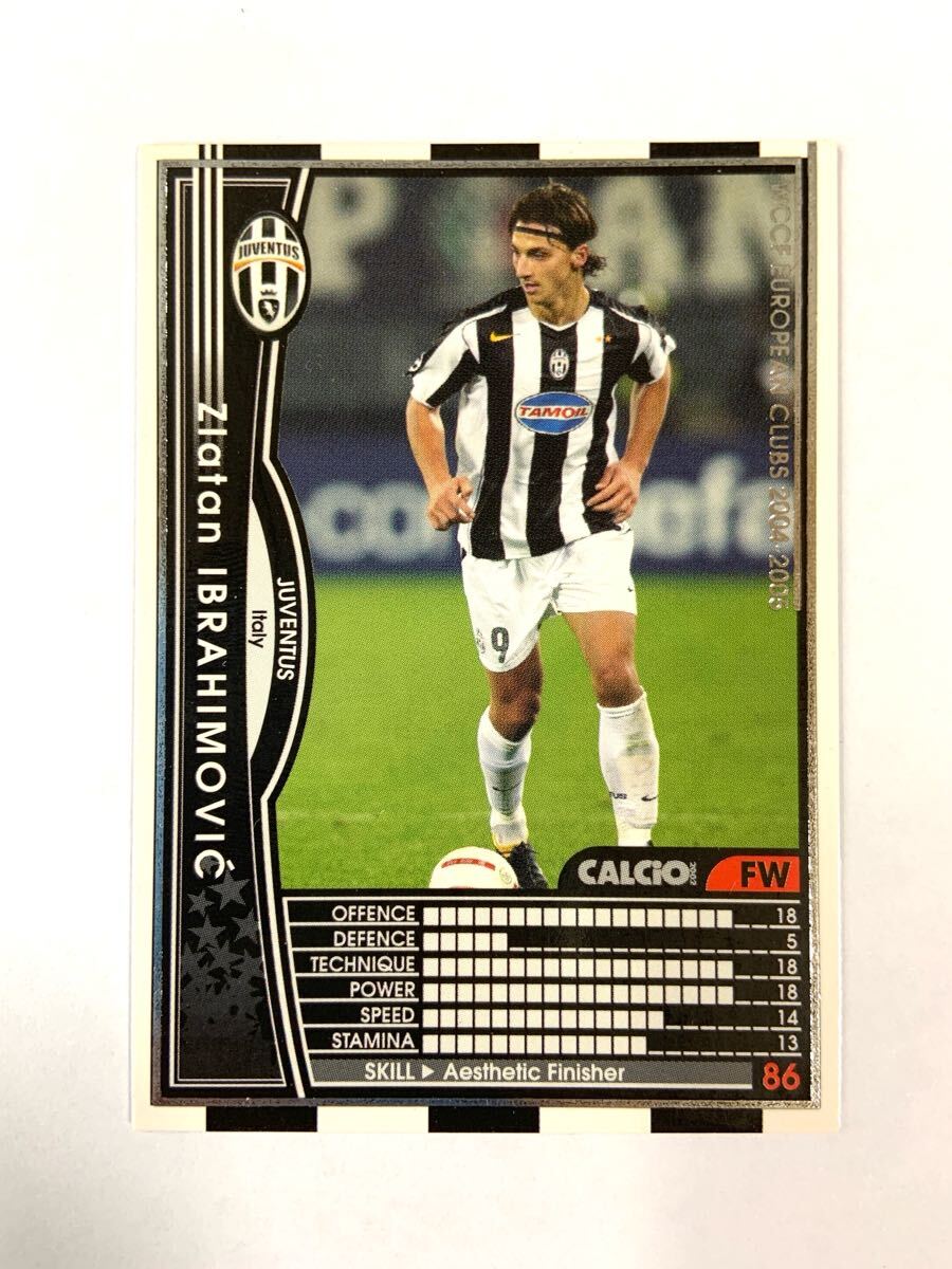 WCCF 2004-2005 ズラタン?イブラヒモビッチ EXTRA エクストラカード Panini 04-05 ユベントス