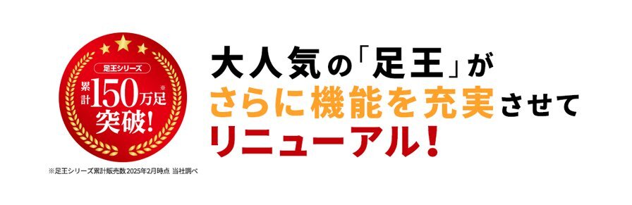 ファイテン★phiten★NEWカラー☆足王(ソッキング)5本指タイプ メンズ　ブラック/グレー　25～27cm