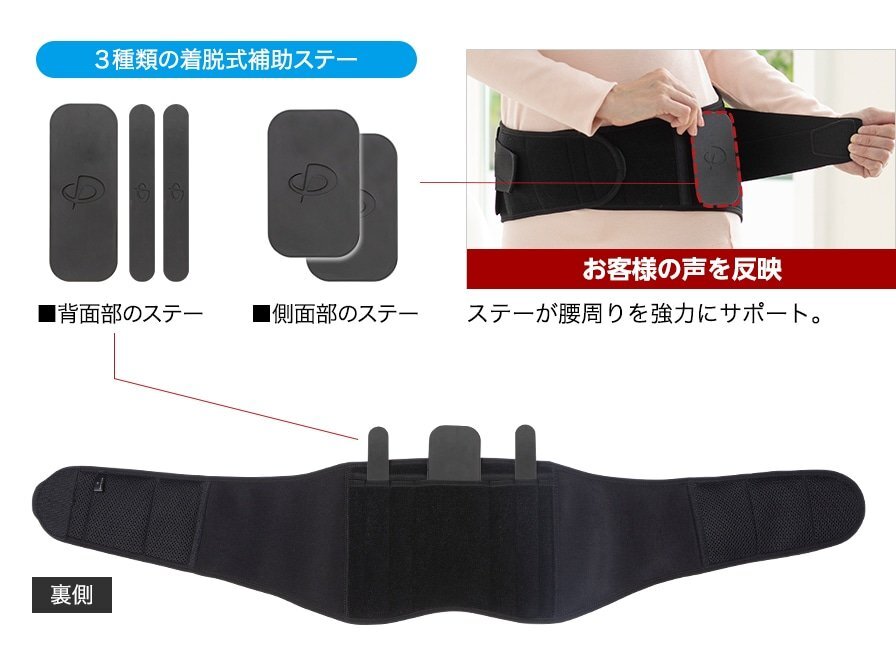 ★ファイテン★phiten★サポーター メタックス腰用ハードタイプ　Sサイズ
