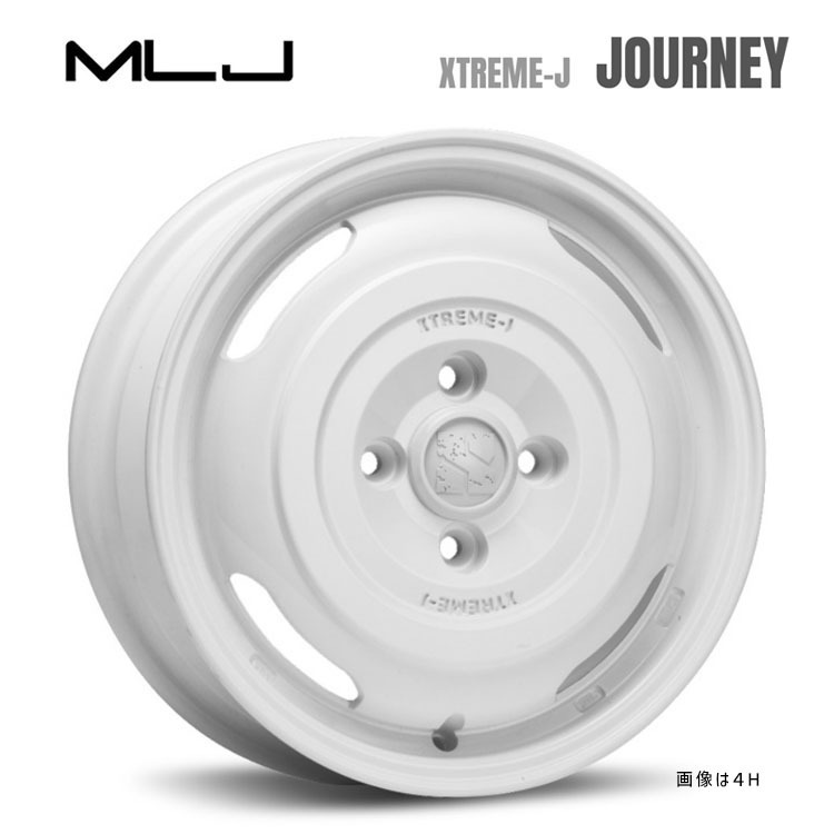  бесплатная доставка MLJ MLJ XTREME-J JOURNEY 5J-14 +48 5H-114.3 (14 дюймовый ) 5H114.3 5J+48[4 шт. комплект новый товар ]