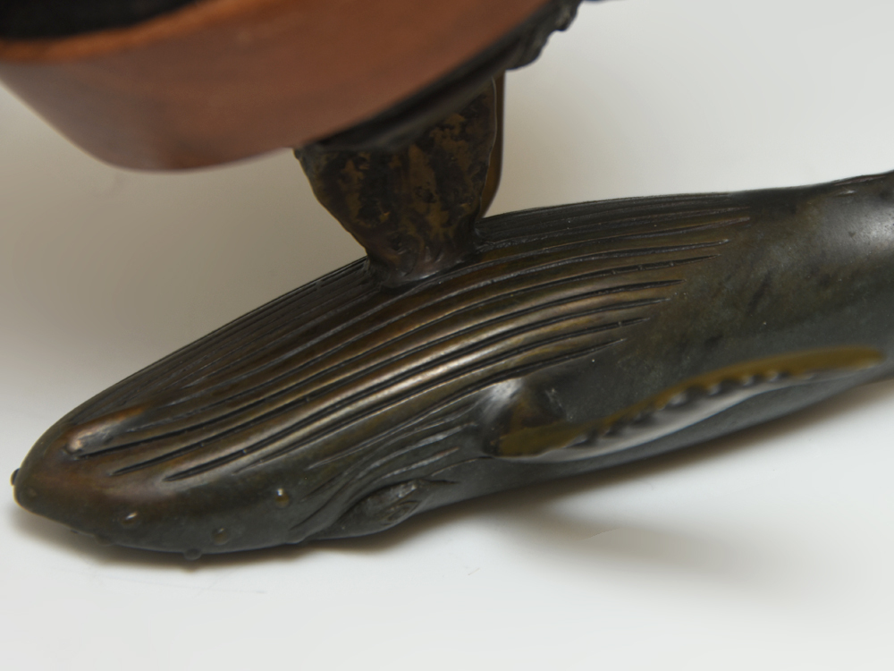 RANDY PUCKETT ランディ パケット Humpback Whales ザトウクジラ ブロンズ 置物 限定500 現代美術　　u0410o_画像8
