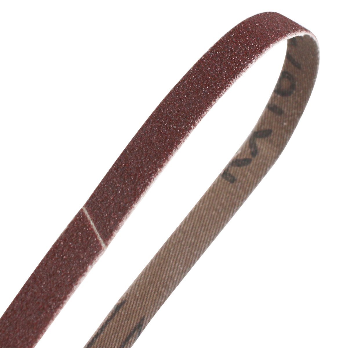 【送料無料】『#100 10mm×330mm』50枚セット ベルト ペーパー 電動 ディスク サンダー 交換用 エンドレス ペーパー 金屬 研磨 幅10mm