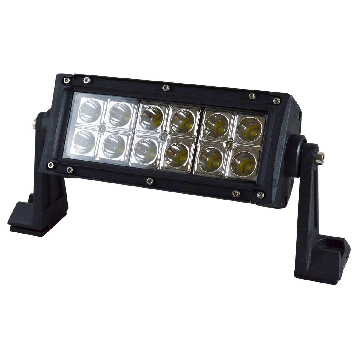 CREE社制 高品質(zhì) LEDワークライト 12v/24v 36w デッキライト 作業(yè)燈 6000k ホワイト発光 防水 オフロードランプ SUV ルーフランプ
