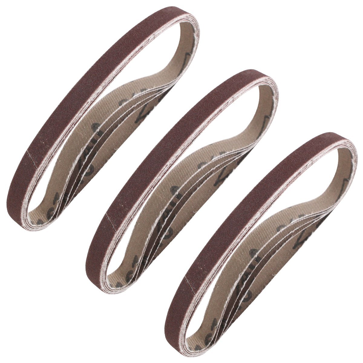 【送料無料】『#240 10mm×330mm』50枚セット ベルト ペーパー 電動(dòng) ディスク サンダー 交換用 エンドレス ペーパー 金屬 研磨 幅10mm