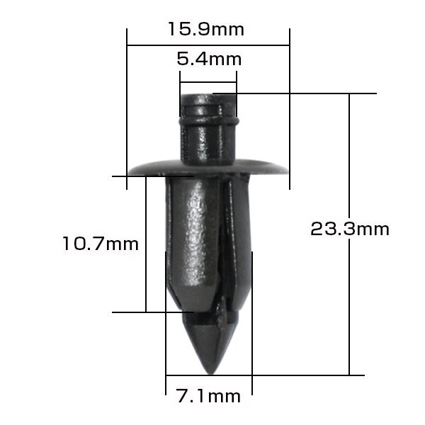 10個(gè)入 スバル 純正品番 58330KA010 プッシュリベット クリップ グロメット OEM 純正互換品