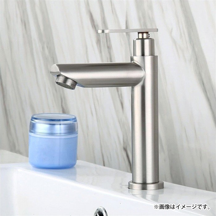 【送料無料】銀/シルバー クラシック 洗面 トイレ 手洗い ボウル 単水栓 蛇口 水道 シングルレバー 洗面臺 リフォーム 水栓 カーブ