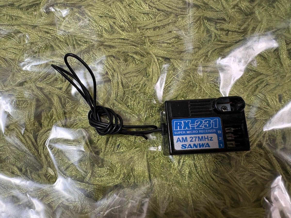 ラジコン　RC 受信機　RX-231 AM 27MHz サンワ　SANWA 