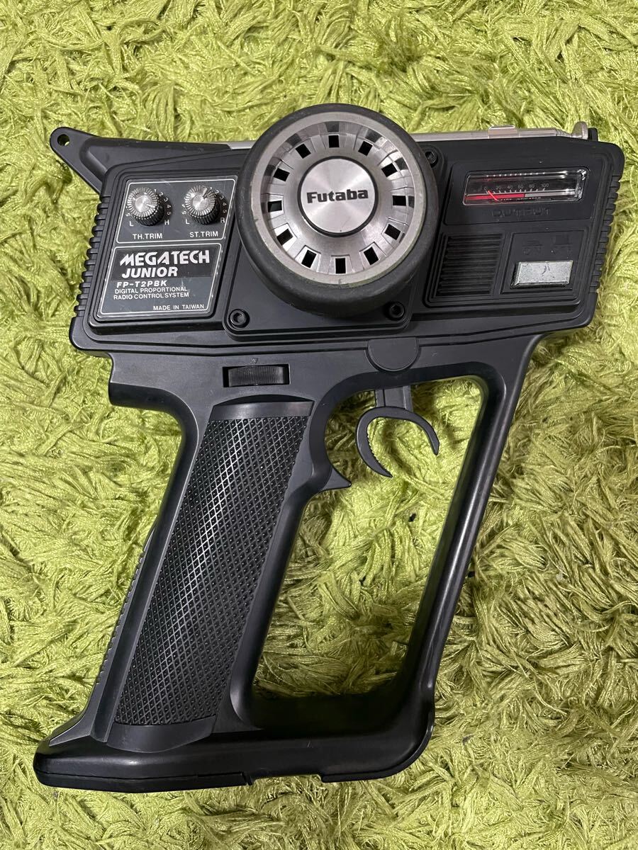 ラジコン　RC プロポ　MEGA TECH JUNIOR メガテック　ジュニア　 フタバ　Futaba AM27 送信機(jī)　電池ボックス無(wú)し
