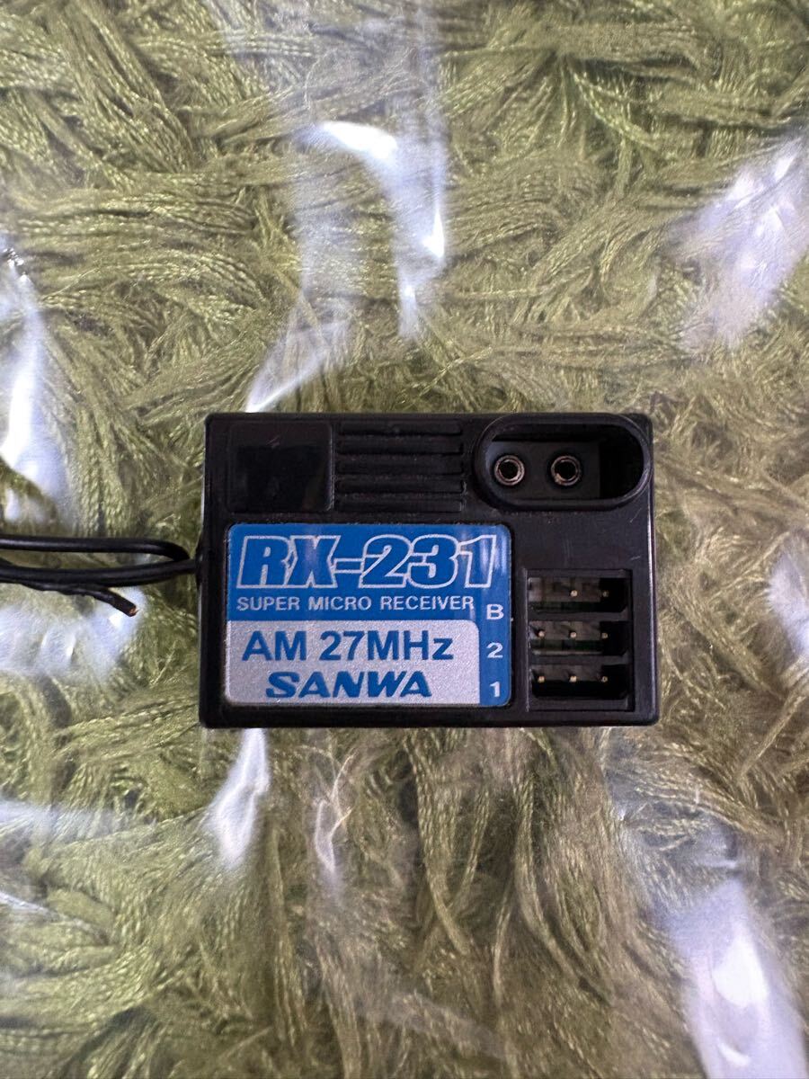 ラジコン　RC 受信機　RX-231 AM 27MHz サンワ　SANWA 