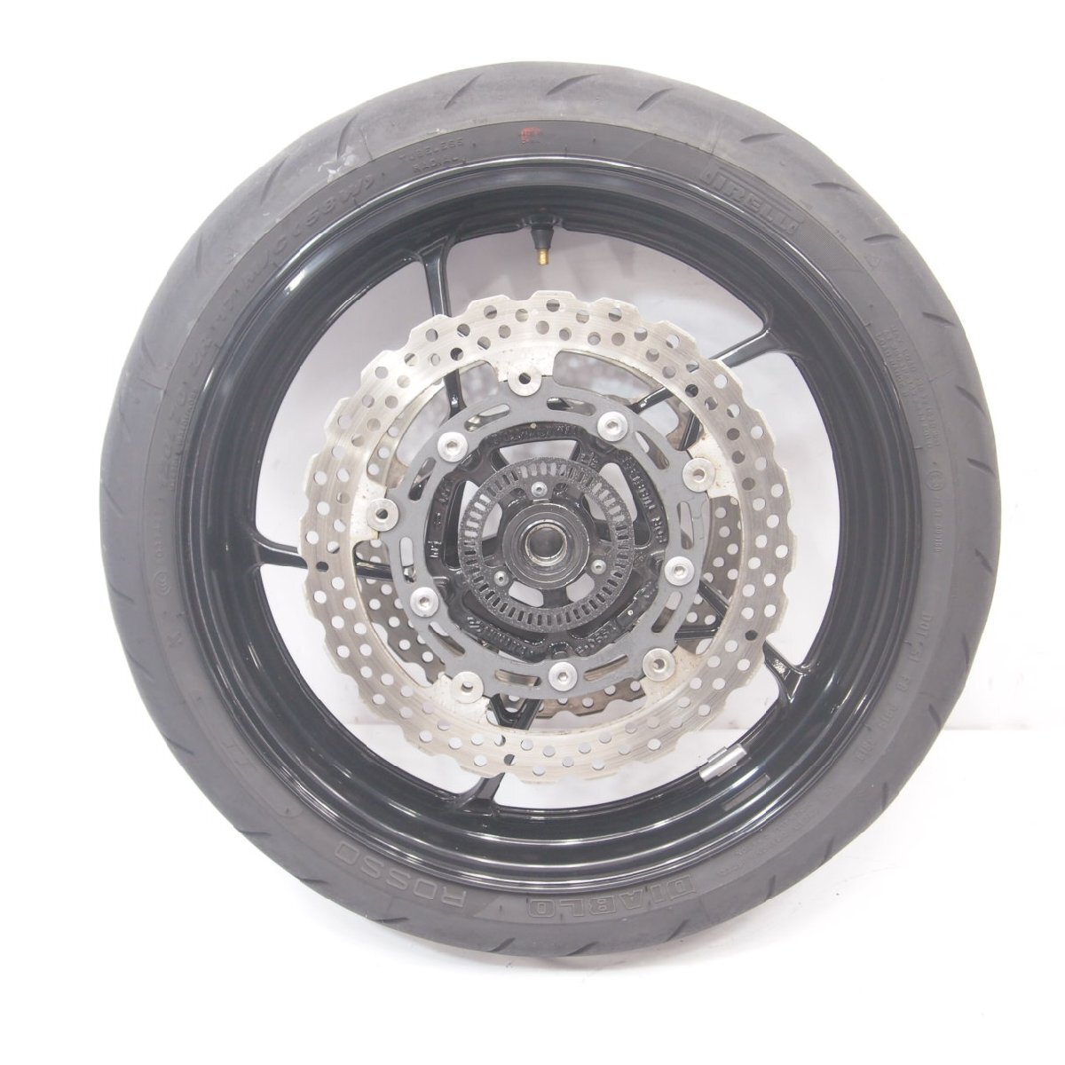 ニンジャ650/Z650純正フロントホイール ブレなし F-0654品番 17X3.50J 17年～