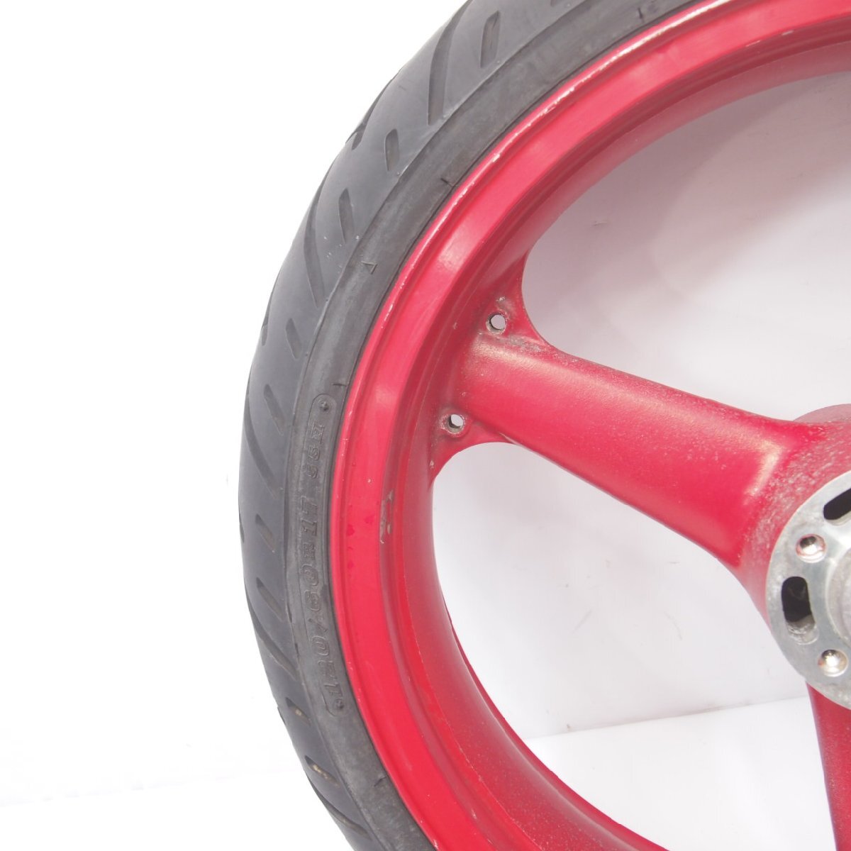 ZXR400純正フロントホイール ブレなし F-1250品番17X3.50J ZX400L