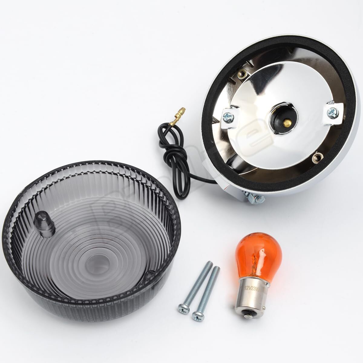Z2純正typeスモーク ウインカー4個(gè)Z1Z2 250SS 500SSマッハW1 W1SA W3 Z650 ゼファー400 750 1100バリオスW650エストレアZRX400