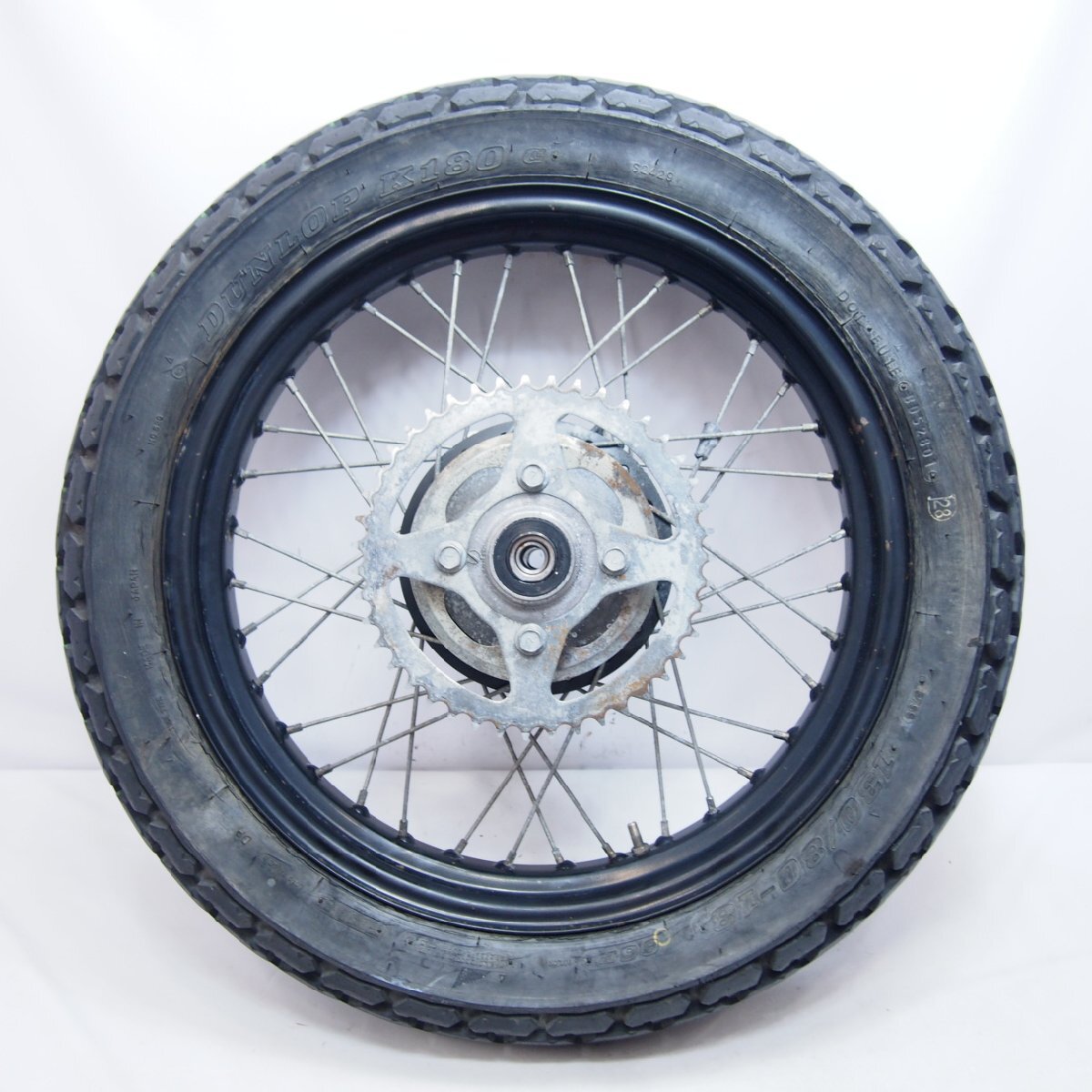  Glass Tracker BIGBOY оригинальный заднее колесо 3.00×18J Тряска, колебание есть NJ47A Big Boy 01-03 год 