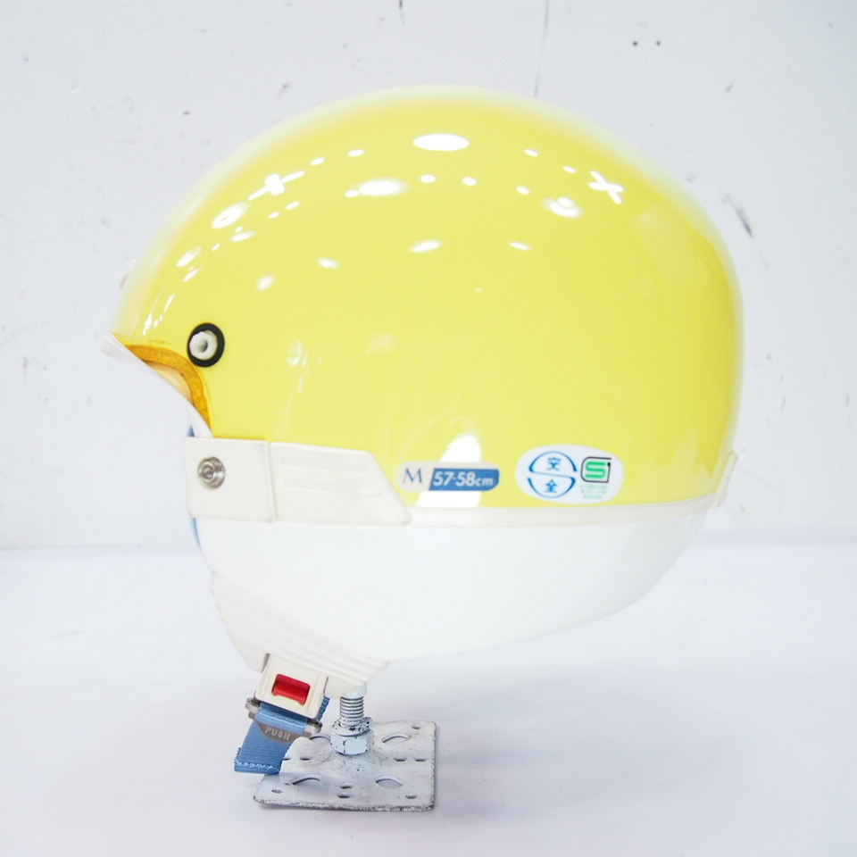 新品SHOEI ヘルメット H-1 Mサイズ ジェットヘルメット シールド スクリーン バイザー ショウエイ ショーエイ當(dāng)時(shí)物H1ロボット ROBOT