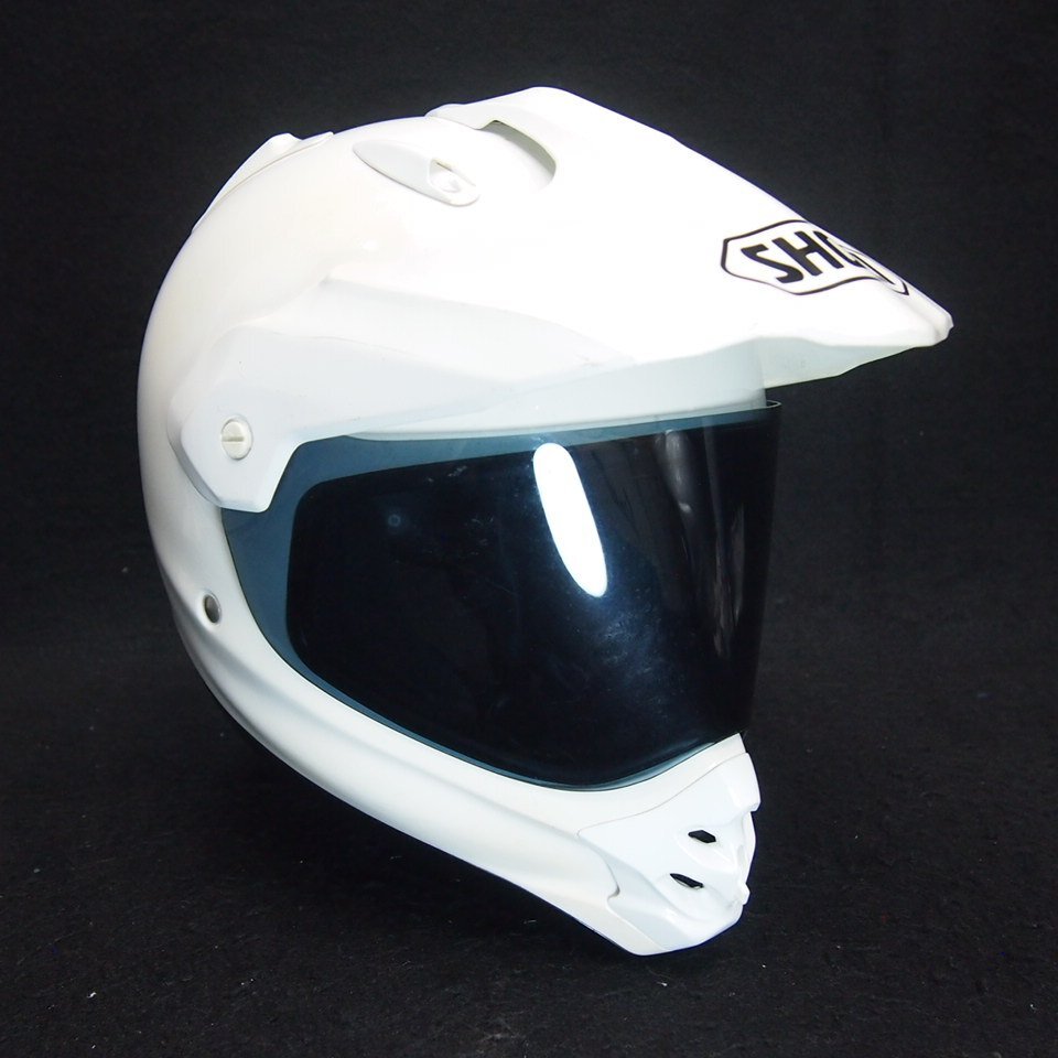 SHOEI HORNET オフロードヘルメット フルフェイス Mサイズ 57-58cm スモークシールド ホーネット ショウエイ ショーエイ