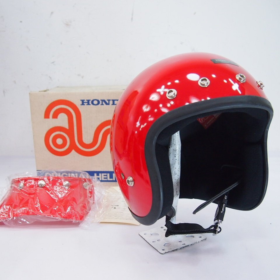 ホンダ純正 SHOEI ヘルメットPS-L33 Lサイズ ジェットヘルメット ショーエイ ショウエイ當時物XL125S XL250S CB223 FTR223 CB400SS