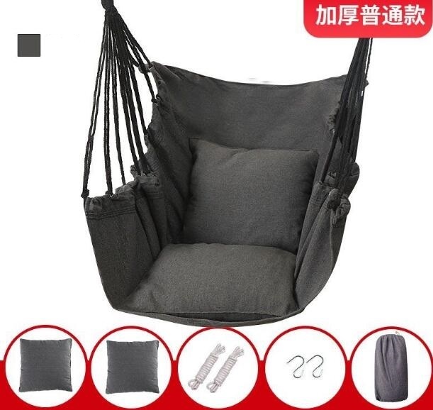  популярный рекомендация * постельные принадлежности гамак стул подвешивание ниже висячий стул гамак стул салон наружный кемпинг складной подушка имеется * серый 