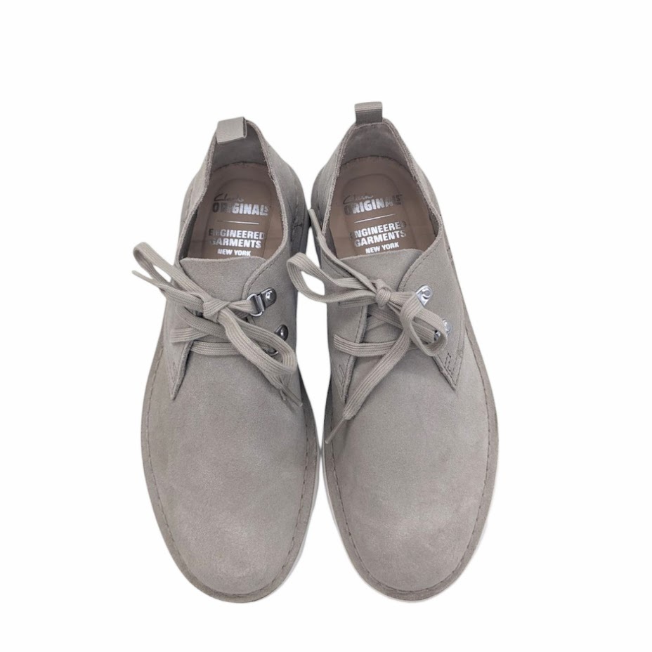 美品 Engineered Garments CLARKS Desert Khan エンジニアドガーメンツ クラークス デザートブーツ 別注品 箱付き サイズ 40_画像2