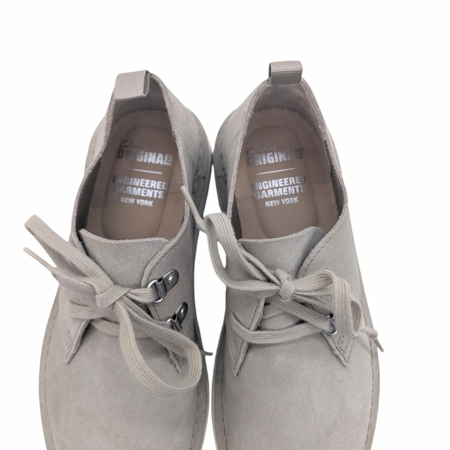 美品 Engineered Garments CLARKS Desert Khan エンジニアドガーメンツ クラークス デザートブーツ 別注品 箱付き サイズ 40_画像6