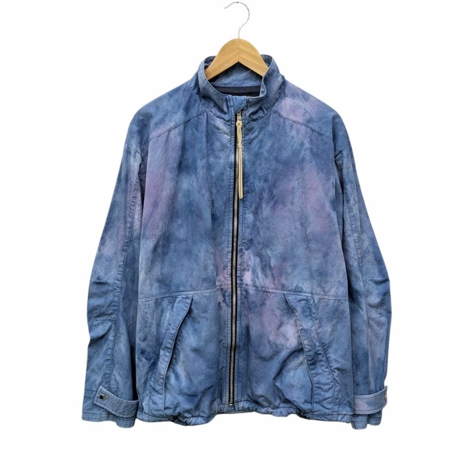 JOURNAL STANDARD ジャーナルスタンダード J.S Homestead 24SS タイダイ ジップブルゾン ジャケット ブルー系 サイズ M