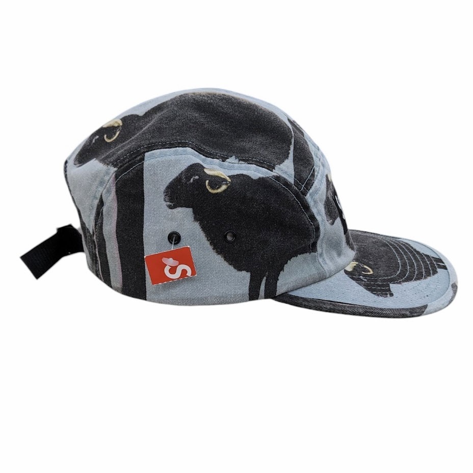 未使用品 25SS SUPREME Supreme シュプリーム Damien Hirst Camp Cap ダミアンハースト アートワーク キャンプキャップ 