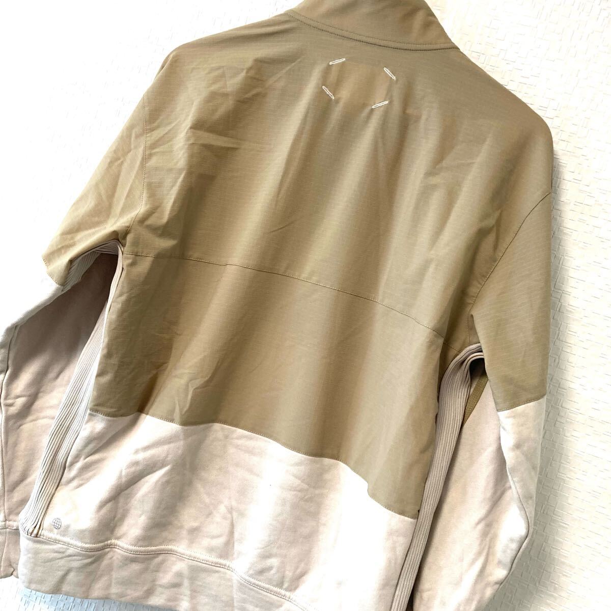 ゴルフウェア【adidas】アディダス ADICROSS アディクロス カラーブロック 長袖 アノラック ジャケット ハーフジップ ブラウン M/Y32221UU_画像7