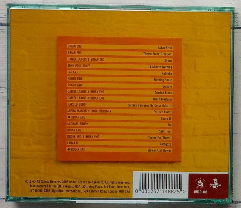 Music For Films III ★激レア！EU Orig CD Brian Eno John Paul Jones Michael Brook Roger Eno Harold Budd ブライアン?イーノ