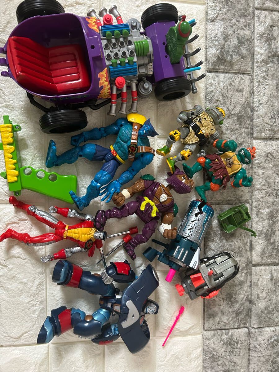 【国内正規総代理店アイテム】 TMNT ミュータントタートルズ アメトイ vintage アメコミ アメコミ