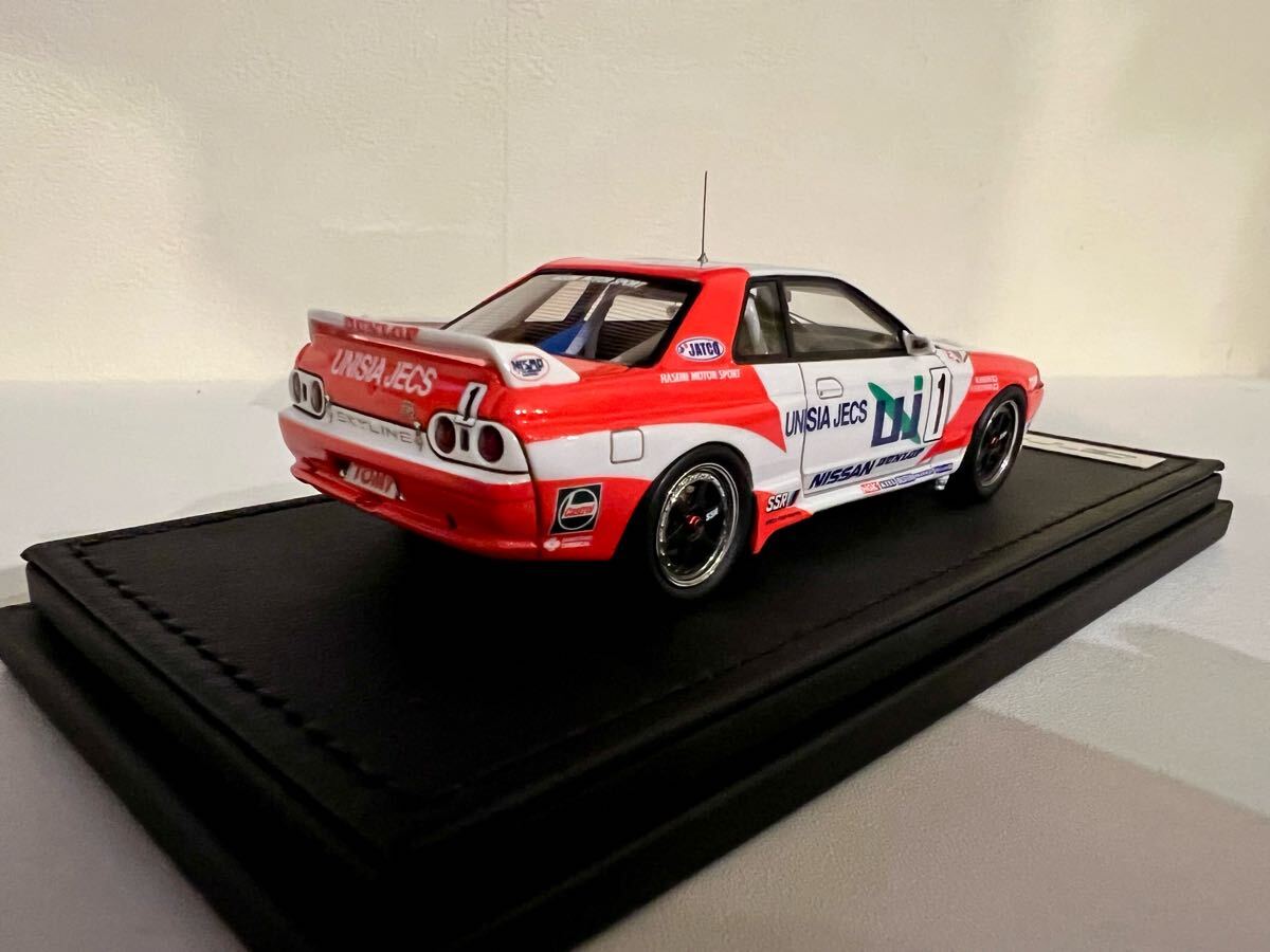 [ зажигание модель ]1/43 ignition model UNISIA JECS SKYLINE(#1) 1993JTC[IG2978] длина . видеть ../ Fukuyama Британия . Uni si ставрида японская .ks