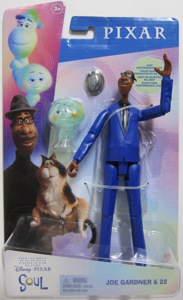 マテル ディズニー ピクサー ソウルフル?ワールド ジョー?ガードナー 22番 フィギュア MATTEL Disney PIXAR Soul Joe Gardner & 22