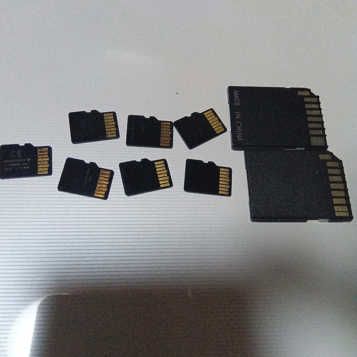 マイクロSDカード 7枚 アダプター2個 セット まとめ microSDHC