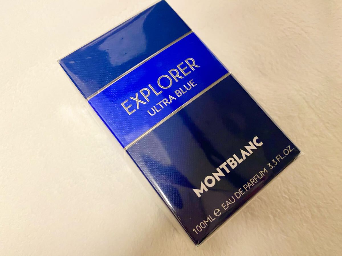 新品未使用未開封◆ モンブラン エクスプローラー ウルトラブルー オードパルファム100ml_画像4