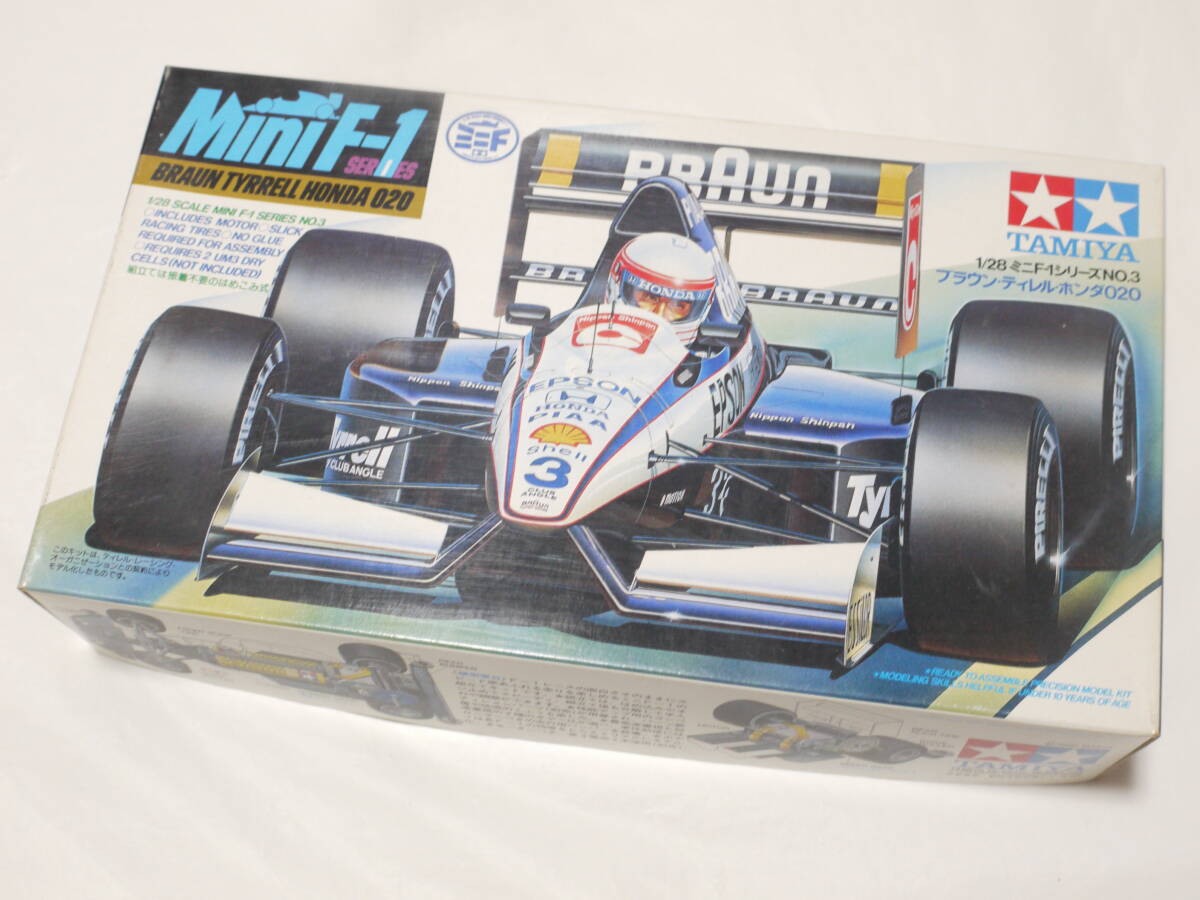 ★未使用 タミヤ ミニF-1 ブラウン・ティレル・ホンダ020 28003 ミニ四駆_画像1