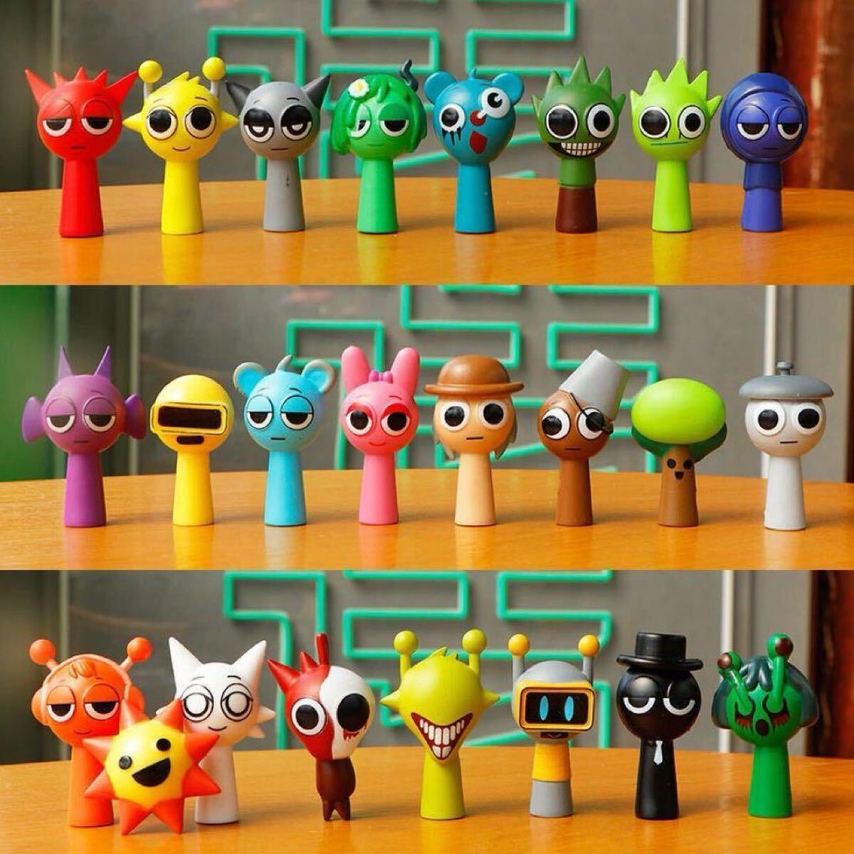 SPRUNKI スプランキー オワックス　ホラー音楽ゲーム 24個セット ぬいぐるみ