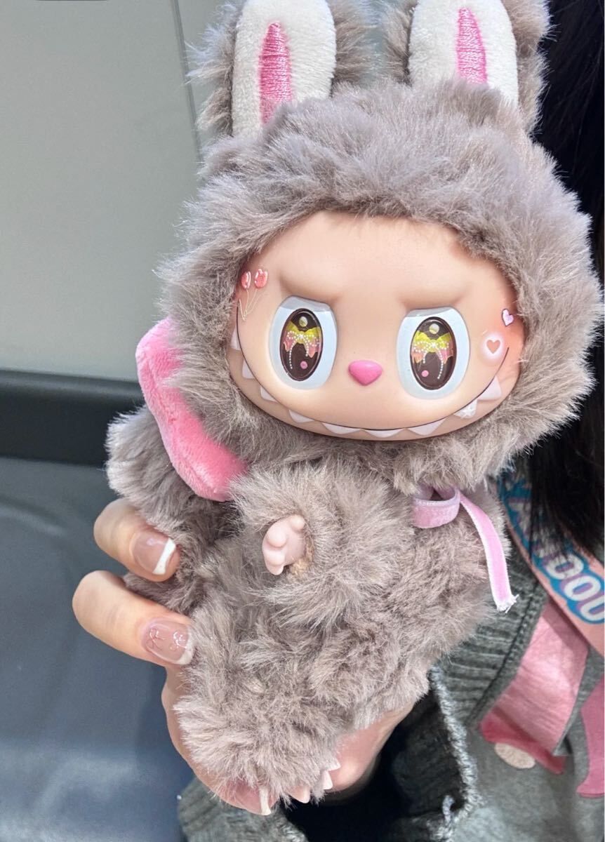 新品】LABUBU エンジェルシリーズ ラブブ天使 ぬいぐるみ
