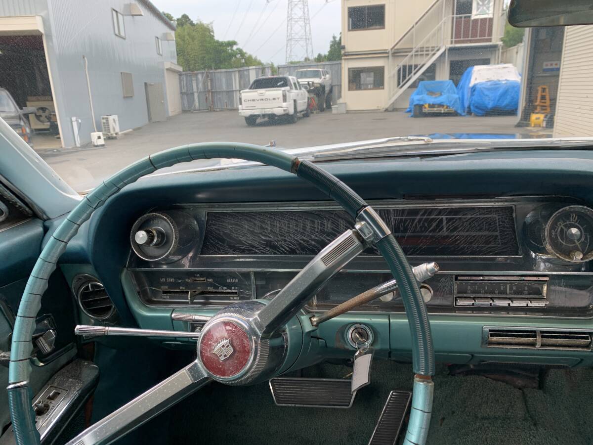 1963年 キャデラック Cadillac デビル ドゥビル DEVILLE クーペ ホワイトウォールタイヤ 純正ホイールキャップ 希少 舊車 オールペイント