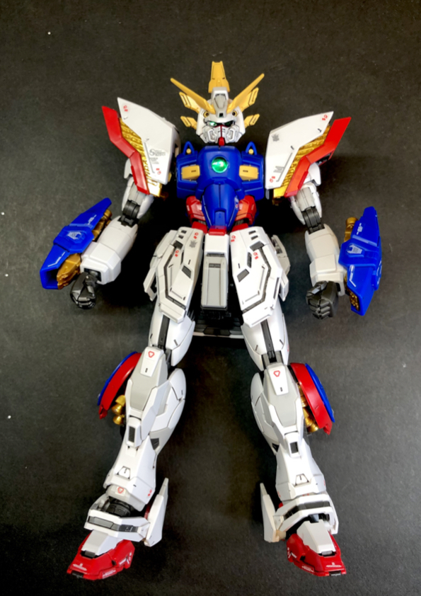 RG 1/144 シャイニングガンダム 部分塗装済み 完成品 RG 1/144 シャイニングガンダム 【部分塗装・完成品】(完成品