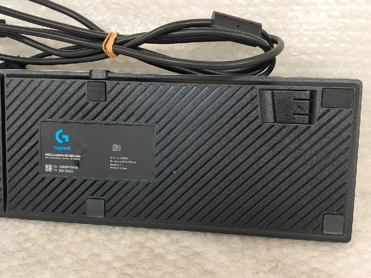 ●ロジクール logicool G512 CARBON(GX BROWN) RGB メカニカル ゲーミング キーボード 動(dòng)作品 【 ITS JAPAN 】