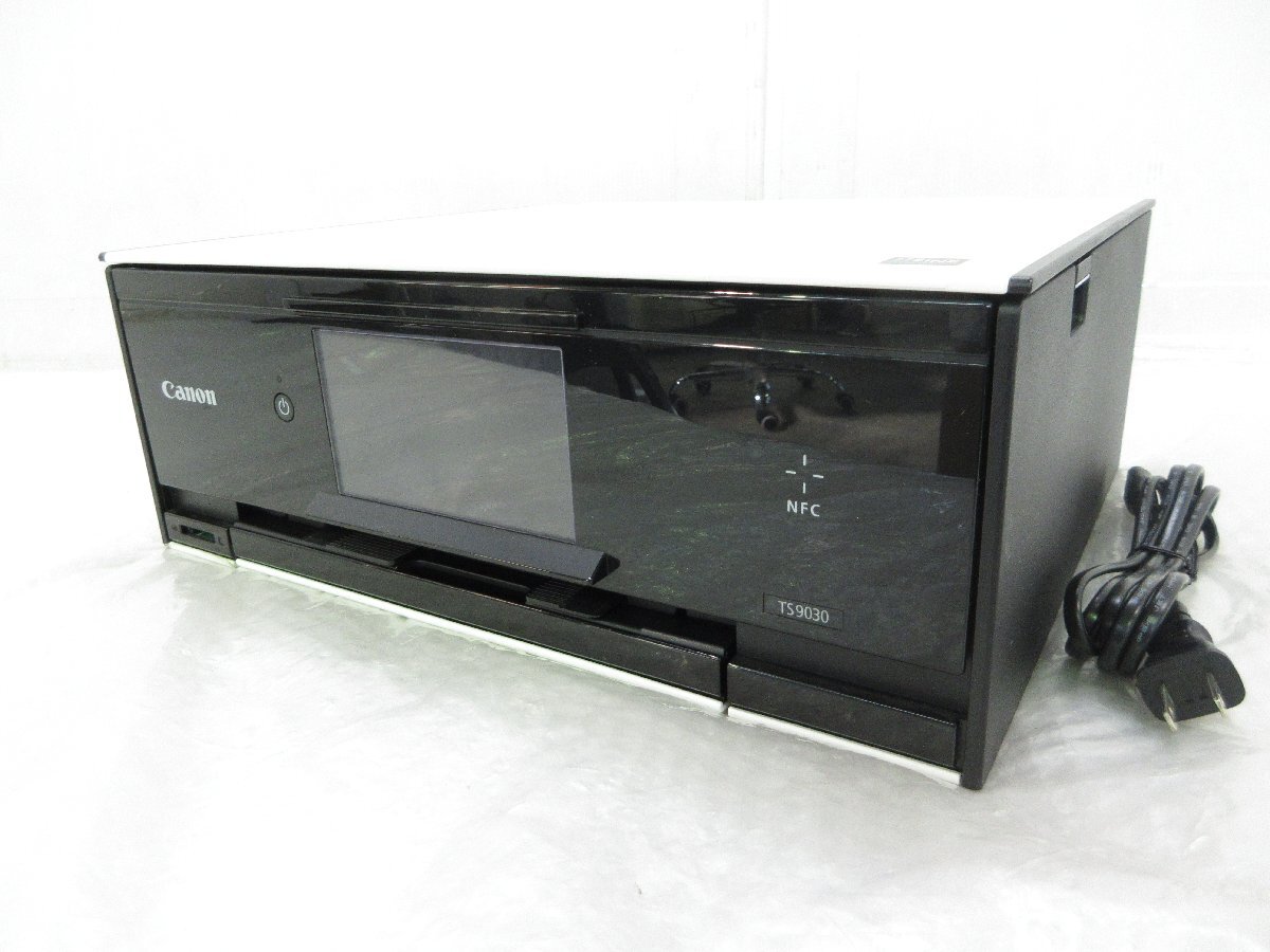 ◎Canon キャノン PIXUS インクジェット復合機 プリンター TS9030 ホワイト ジャンク w6207