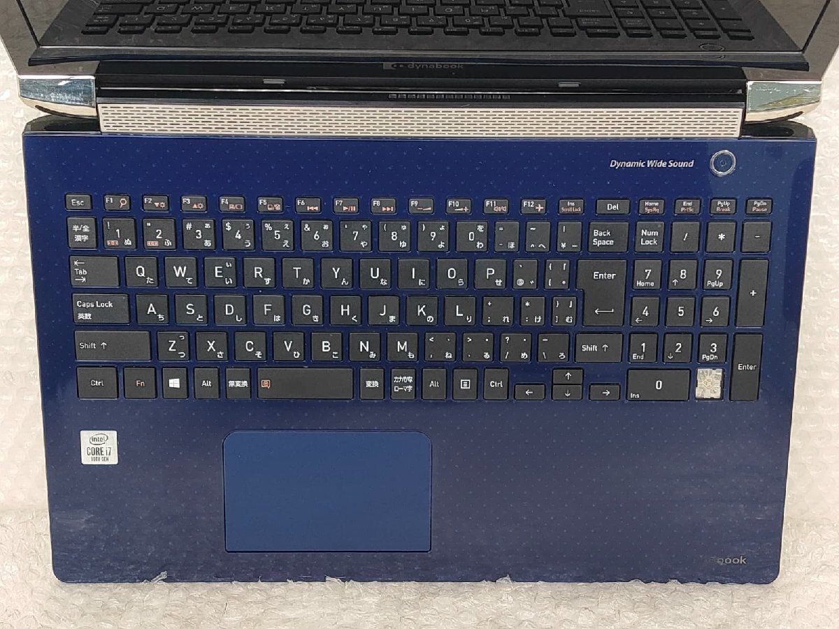 **[ Junk ] Toshiba TOSHIBA dynabook P2-T7MP-BL / i7 10 поколение / 8GB память / HDD нет / 15.6 type / жидкокристаллический трещина * электризация OK[ ITS JAPAN ]