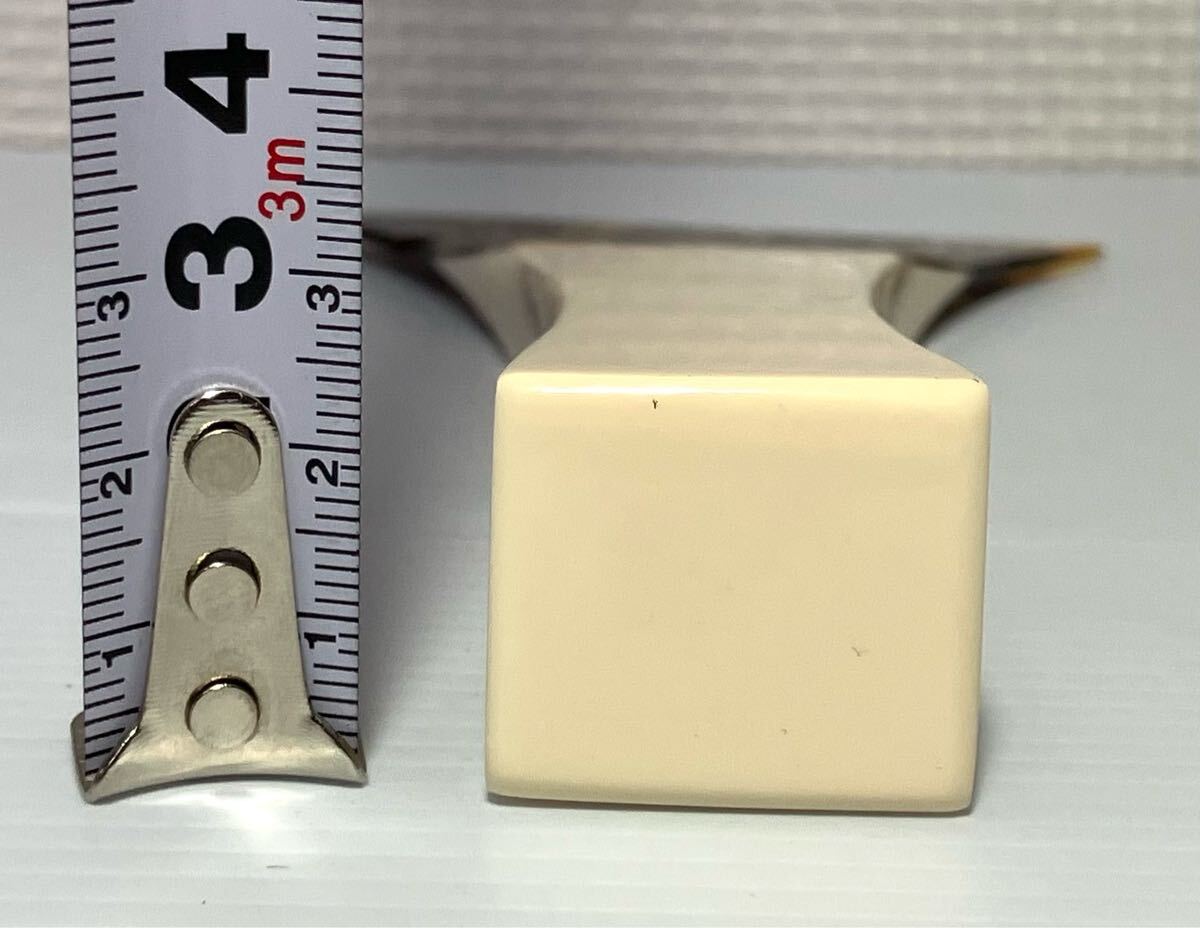 KGNY5426 三味線 琴 撥 バチ 本鼈甲 べっ甲 和楽器 白材 現(xiàn)狀品