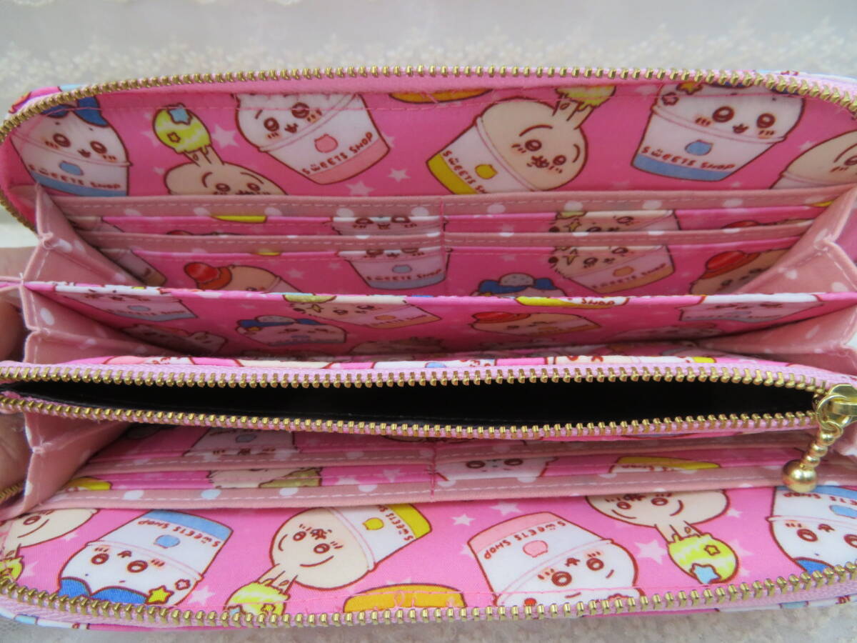 ちいかわ　スイーツカップ　ラウンド長財布　ハンドメイド_画像5