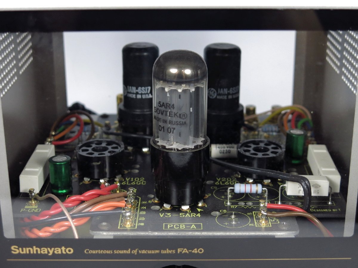 Sunhayato サンハヤト FA-40 真空管アンプ キット 真空管 自作 445